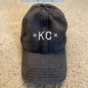 Made Mobb Kansas City KC Adjustable Baseball Cap Hat - Gray